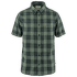 Övik Travel Shirt SS Men Dark Navy-Patina Green