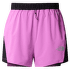 Pantaloni scurți The North Face 2 IN 1 SHORTS Women VIOLET CROCUS-TNF BLACK