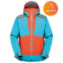 Supercouloir GTX Pro Jacket Men Cherry Tomato/Tropic Blue
