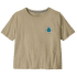 Tricou cu mânecă scurtă Patagonia Unity Fitz Easy Cut Responsibili-Tee Women Pumice