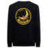 Hanorac La Sportiva CLIMBING ON THE MOON Sweatshirt Men Nero/Giallo