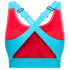 Sutien La Sportiva PULSE HIGH SUPPORT BRA Women Hibiscus/Malibu Blue