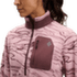 Pulover Black Diamond Rift HZ Fleece Jacket Women Relief-Meadow Rose-Fig