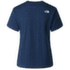 Tricou cu mânecă scurtă The North Face Flex Geo Embossed Short Sleeve Reg T-Shirt Women SUMMIT NAVY