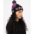 Căciuli Mons Royale Mtn Pixel Merino Pom Pom Beanie Black / White