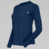 Tricou cu mânecă lungă Norrona femund pureUll Long Sleeve Women Indigo Night