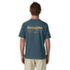 Tricou cu mânecă scurtă Patagonia WATER PEOPLE BANNER T-SHIRT Men Summit Blue