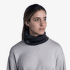 Eșarfă Buff Neck Warmer Merino Heavyweight Solid Grey GREY