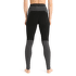 Colanți Icebreaker 200 ZoneKnit Leggings Women BLACK/JET HTHR/CB
