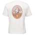 Tricou cu mânecă scurtă Black Diamond Heritage Badge SS Tee Women Off White