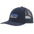 Capac Patagonia P-6 Logo LoPro Trucker Hat New Navy