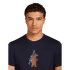 Tricou cu mânecă scurtă Icebreaker Merino 150 Tech Lite SS Tee Bear Tour Men Midnight Navy