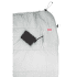 Inserție pentru sac de dormit Grüezi bag Feater - The Feet Heater Light Light Grey