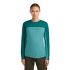 Tricou cu mânecă lungă Icebreaker Merino 125 Cool-Lite™ Sphere LS Tee Colour Block Women TIDALTALHTHR/TIDALTEAL/CB