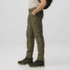 Pantaloni Fjällräven ABISKO HYBRID TRAIL TROUSERS ZIP-OFF MEN Laurel Green