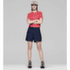 Pantaloni scurți Norrona femund silent grid Shorts Women Navy Blazer