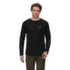 Tricou cu mânecă lungă Mammut Waffle Longsleeve black 0001