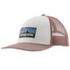 P-6 Logo Trucker Hat Birch White
