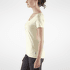 Tricou cu mânecă scurtă Fjällräven Sunrise T-shirt Women Chalk White