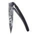 Cuțit Deejo Tattoo Black Ride or Die – Ebony wood