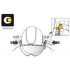 Scut Petzl EYE SHIELD VIZIR