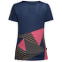 Tricou cu mânecă scurtă La Sportiva COMP T-SHIRT Women Night Sky/Rosebay