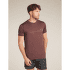 Tricou cu mânecă scurtă Icebreaker Merino 150 Tech Lite SS Tee Single Line Camp Men Midnight Navy
