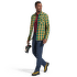 Cămașă cu mânecă lungă La Sportiva RAMBLER LINED FLANNEL SHIRT MEN Onyx/Chalk