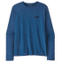 L/S Cap Cool Daily Graphic Shirt Men 73 Skyline: Clement Blue X-Dye