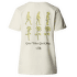 Tricou cu mânecă scurtă The North Face CONNECT RELAXED SS TEE-GRAPHIC Women WHITE DUNE
