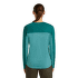 Tricou cu mânecă lungă Icebreaker Merino 125 Cool-Lite™ Sphere LS Tee Colour Block Women TIDALTALHTHR/TIDALTEAL/CB