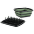 Chiuvetă de camping GSI ESCAPE DISH RACK SET Green