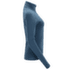 Tricou cu mânecă lungă Aclima FleeceWool V2 Polo zip Women Blue Fusion