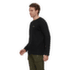 Tricou cu mânecă lungă Mammut Waffle Longsleeve black 0001