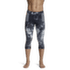 Colanți 3/5 X-Bionic ENERGY ACCUMULATOR WILD 3/4 PANTS TieDye X Black/X White