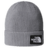 TNF LOGO BOX CUFFED BEANIE TNFMEDIUMGRYHTR