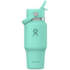 24 OZ WIDE FLEX STRAW TRAVEL BOTTLE Mermain Green