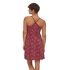 Rochie Patagonia Amber Dawn Dress Women Future Flowers: Faded Magenta
