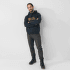 Hanorac Fjällräven Fjällräven Logo Hoodie Men Dark Navy