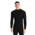 Tricou cu mânecă lungă Icebreaker 260 Tech LS Turtleneck Black