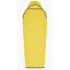 Inserție pentru sac de dormit Sea to Summit Reactor Sleeping Bag Liner - Mummy w/ Drawcord- Compact Sulphur Yellow