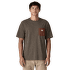 Tricou cu mânecă scurtă Patagonia Shop Sticker Pocket Responsibili-Tee Men Marlow Brown