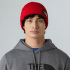 Căciuli The North Face TNF LOGO BOX CUFFED BEANIE EED MARS DUST/SUMAC