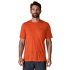 Tricou cu mânecă scurtă Patagonia Capilene® Cool Merino Graphic Shirt Men Strata Stripe: Clement Blue