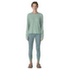 Tricou cu mânecă lungă Patagonia Long-Sleeved Cap Cool Sun Shirt Women Nouveau Green - Blue Sage X-Dye