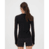 Tricou cu mânecă lungă Mons Royale Bella Merino Long Sleeve Women Black