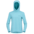 femund tech Hood Women Aqua Haze