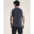 Tricou cu mânecă scurtă Arcteryx Norvan Downword Logo SS Men Alpine Blue / Dk Strat