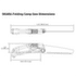 Alinia GearAid SKARA™ Camp Saw with Sheath