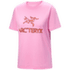 Kragg SL Cotton Heatmap Crew SS Women Pineberry
